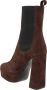 Sergio Rossi Ankle Boots Brown Dames - Thumbnail 3