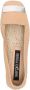 Sergio Rossi Elegante Beige Leren Ballerina's Mid Heels Beige Dames - Thumbnail 4