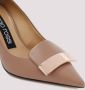 Sergio Rossi Bright Skin Pumps Elevate Style Beige Dames - Thumbnail 4