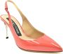 Sergio Rossi Coral Dcollet Pumps Ss20 Red Dames - Thumbnail 2
