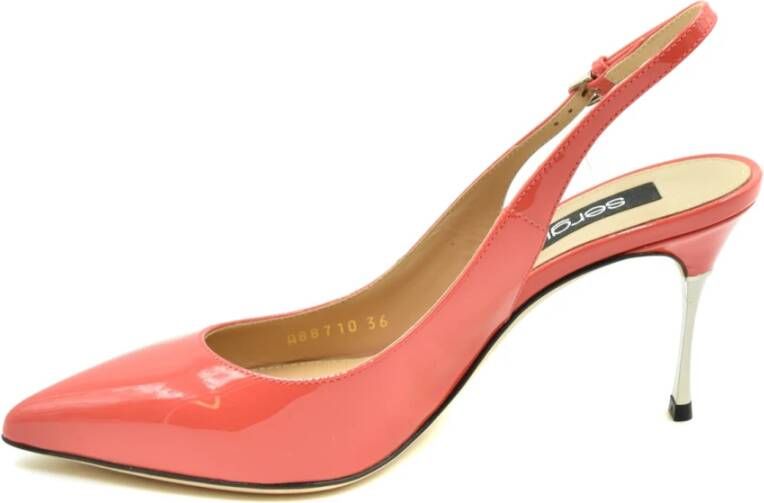 Sergio Rossi Coral Dcollet Pumps Ss20 Red Dames
