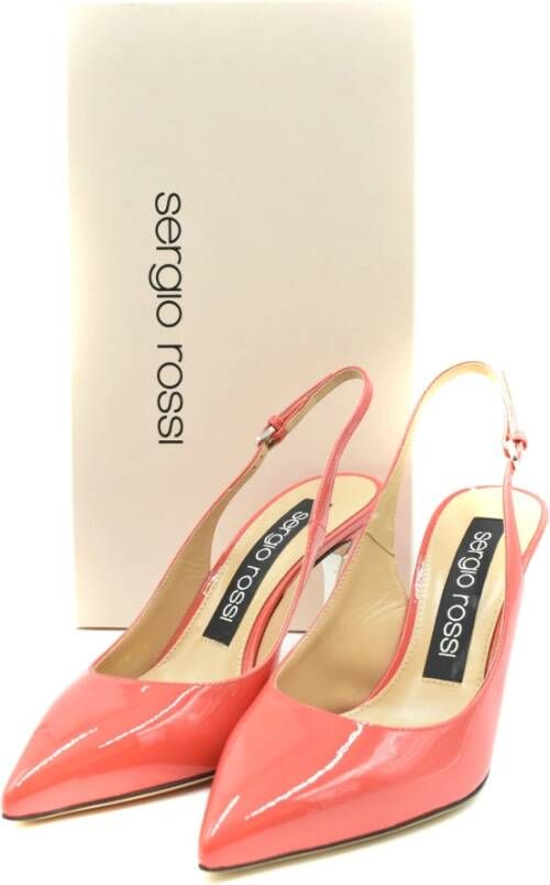 Sergio Rossi Coral Dcollet Pumps Ss20 Red Dames