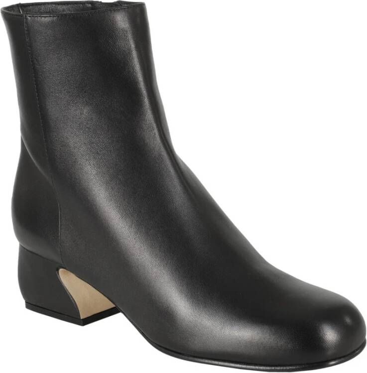 Sergio Rossi Elegante Bootie voor Vrouwen Black Dames
