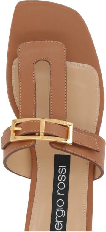 Sergio Rossi Elegante Sandalen voor Vrouwen Brown Dames