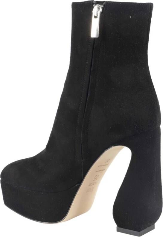 Sergio Rossi Elegante Suede Hakken Black Dames