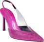 Sergio Rossi Evangelie Slingback Hoge Hak Sandalen Roze Dames - Thumbnail 2