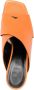 Sergio Rossi Heeled Mules Oranje Dames - Thumbnail 2