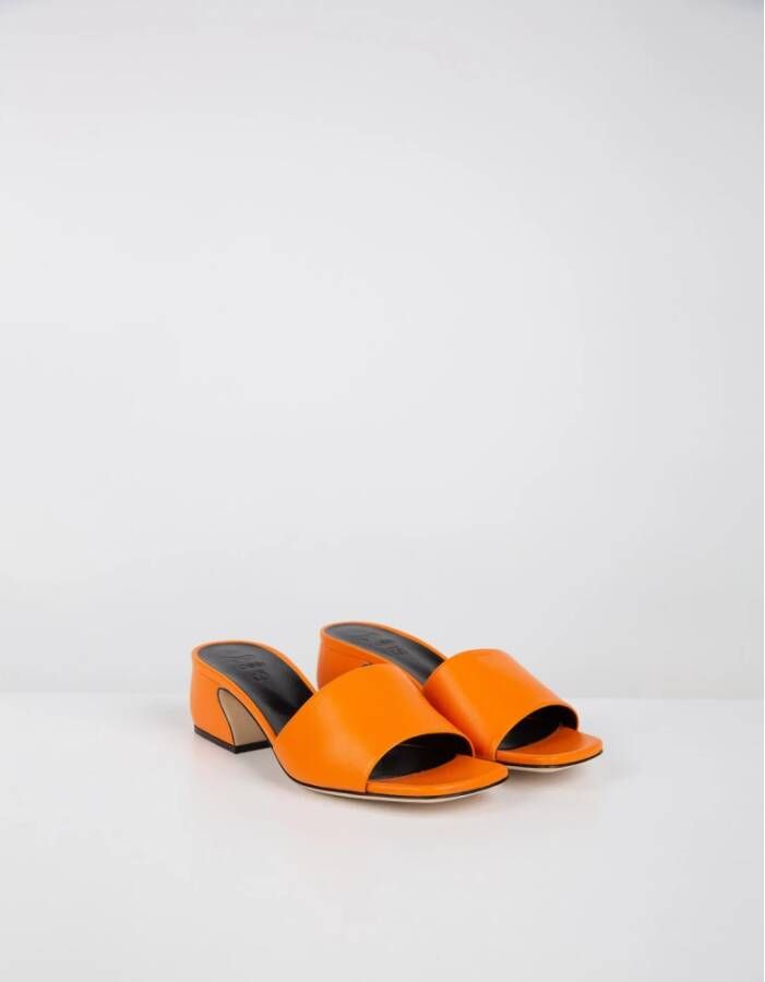 Sergio Rossi Verhoog je stijl met hoge hak sandalen Oranje Dames