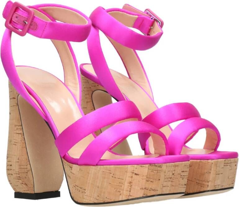 Sergio Rossi Hoge hak sandalen Paars Dames