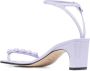 Sergio Rossi Hoge hak kristallen sandalen Purple Dames - Thumbnail 3