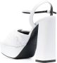 Sergio Rossi Witte hoge hak sandalen White Dames - Thumbnail 3