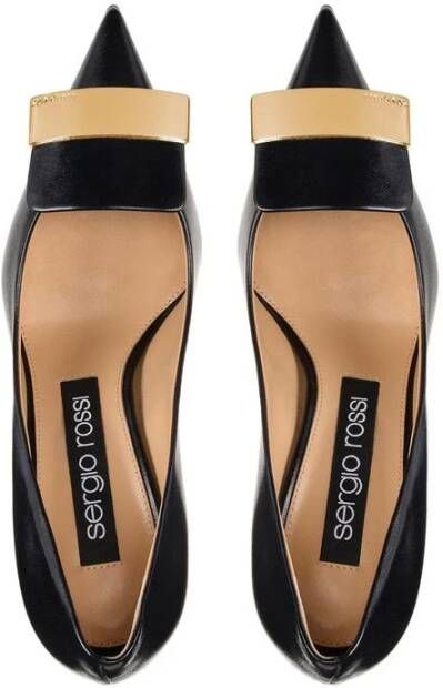 Sergio Rossi Klassieke Leren Hakken Pumps