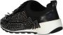 Sergio Rossi Kristallen Hardloopschoenen met Franje Detail Black Dames - Thumbnail 3