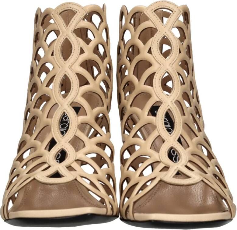 Sergio Rossi Laarzen Beige