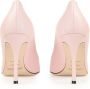 Sergio Rossi Leren Pumps Puntige Neus Vrouwen Italië Pink Dames - Thumbnail 3