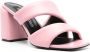 Sergio Rossi Lichtroze Nappa Leren Sandalen Pink Dames - Thumbnail 2