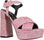 Sergio Rossi Lichtroze Sandal-90 Pink Dames - Thumbnail 2