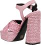 Sergio Rossi Lichtroze Sandal-90 Pink Dames - Thumbnail 3