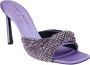 Sergio Rossi Verhoog je schoenenspel met Evangelie Sabot Mules Purple Dames - Thumbnail 2