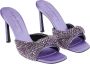 Sergio Rossi Verhoog je schoenenspel met Evangelie Sabot Mules Purple Dames - Thumbnail 5