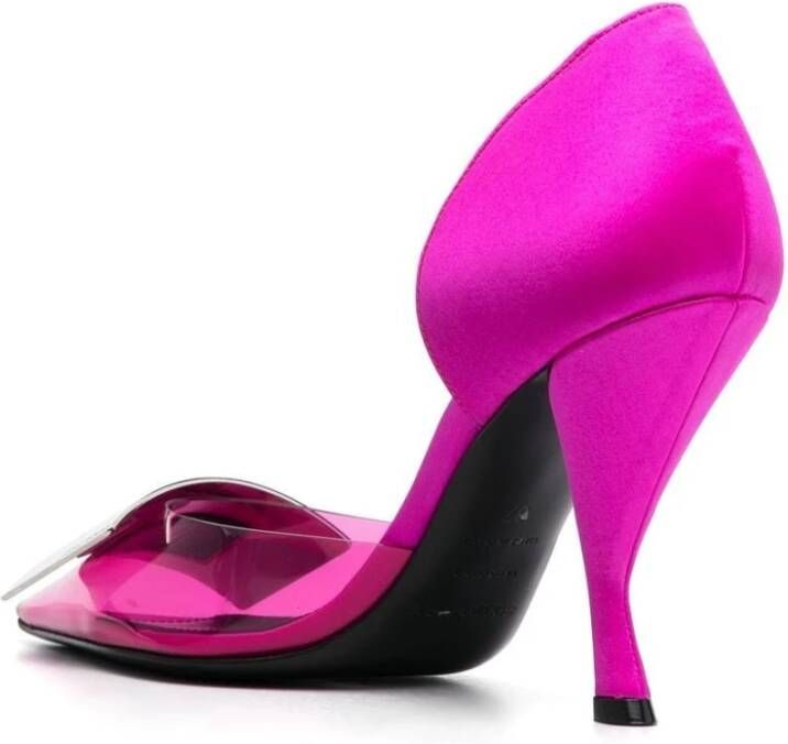 Sergio Rossi Upgrade je schoenencollectie met Magenta Hak Pumps Roze Dames