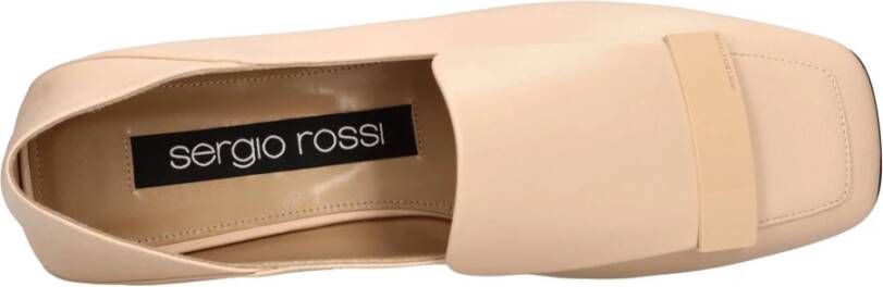 Sergio Rossi Platte schoenen Roze