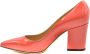 Sergio Rossi Lage Pumps Rood Dames - Thumbnail 3