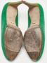 Sergio Rossi Pre-owned Canvas heels Green Dames - Thumbnail 6