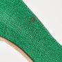 Sergio Rossi Pre-owned Canvas heels Green Dames - Thumbnail 8