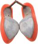 Sergio Rossi Pre-owned Canvas heels Orange Dames - Thumbnail 5