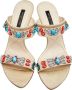 Sergio Rossi Pre-owned Canvas sandals Beige Dames - Thumbnail 2