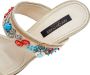 Sergio Rossi Pre-owned Canvas sandals Beige Dames - Thumbnail 6