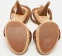 Sergio Rossi Pre-owned Canvas sandals Brown Dames - Thumbnail 6