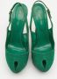 Sergio Rossi Pre-owned Canvas sandals Green Dames - Thumbnail 3