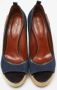 Sergio Rossi Pre-owned Denim sandals Blue Dames - Thumbnail 3