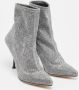 Sergio Rossi Pre-owned Fabric boots Gray Dames - Thumbnail 4