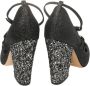 Sergio Rossi Pre-owned Fabric heels Black Dames - Thumbnail 4