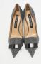 Sergio Rossi Pre-owned Fabric heels Gray Dames - Thumbnail 3