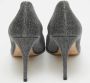 Sergio Rossi Pre-owned Fabric heels Gray Dames - Thumbnail 5
