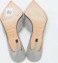 Sergio Rossi Pre-owned Fabric mules Gray Dames - Thumbnail 6