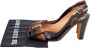 Sergio Rossi Pre-owned Fabric sandals Brown Dames - Thumbnail 7