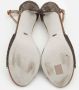 Sergio Rossi Pre-owned Fabric sandals Gray Dames - Thumbnail 5
