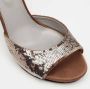 Sergio Rossi Pre-owned Fabric sandals Gray Dames - Thumbnail 6