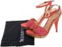 Sergio Rossi Pre-owned Fabric sandals Orange Dames - Thumbnail 7