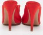 Sergio Rossi Pre-owned Fabric sandals Red Dames - Thumbnail 5