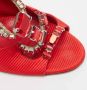 Sergio Rossi Pre-owned Fabric sandals Red Dames - Thumbnail 7