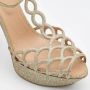 Sergio Rossi Pre-owned Fabric sandals Yellow Dames - Thumbnail 7