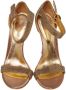 Sergio Rossi Pre-owned Fabric sandals Yellow Dames - Thumbnail 2