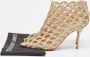 Sergio Rossi Pre-owned Fabric sandals Yellow Dames - Thumbnail 9