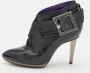 Sergio Rossi Pre-owned Leather boots Black Dames - Thumbnail 2